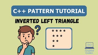 Inverted Left Triangle | C++ PATTERN TUTORIAL