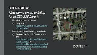 Zoning Code Training - 09/22/2023
