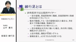 商品先物取引　戦略的テクニカル分析トレード講座　新値足、練行足