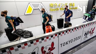 First national team arrives for Tokyo Olympics