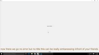 PYTHON 3.8.1 TKINTER HELLO WORLD TUTORIAL