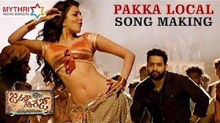 Janatha Garage Telugu Songs | Pakka Local Song Making Video | Jr NTR | Samantha | Nithya Menen | DSP