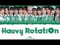 KLP48 - Heavy Rotation Lyrics [Color Coded Malay/Eng]