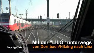 Mit der LILO (Linzer Lokalbahn) von Dörnbach/Hitzing nach Linz