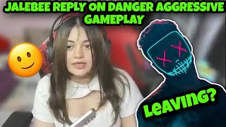 Danger Reply On Hydra Leaving 🤔 | Jalebee Yt Impressed By Hydra Danger Gameplay ❤‍🔥