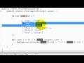 Java Tutorial - Two dimensional array