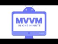 What is MVVM Architecture in Android? | 1 Minute Explanation