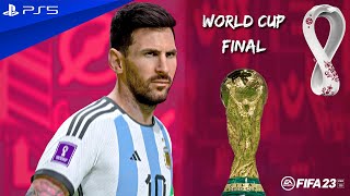 FIFA 23 - Argentina v France - World Cup 2022 Final Match | PS5™ [4K60]
