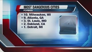 Milwaukee makes list of most dangerous cities