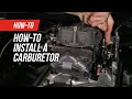 How to Install a Carburetor