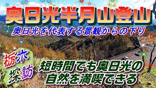 【栃木探訪】奥日光半月山登山(奥日光を代表する景観からの下り)　\