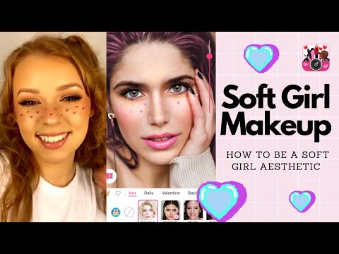 Tutorial de maquillaje estético Soft Girl YouCam Makeup