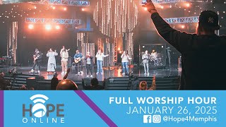 Hope Online (Full Worship Hour) | January 26, 2025