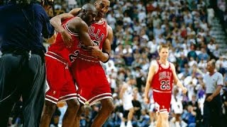 Michael Jordan Flu Game vs Jazz (1997 NBA Finals Game 5) - 38 Pts, 7 Rebs, 5 Ast, 3 Stl!