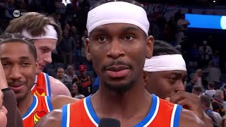 'This game had a playoff feel!' - SGA after Thunder's NBA Cup win over Mavs | NBA on ESPN