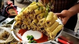 NAGPUR FAMOUS CHAT MOST UNIQUE ||NAVRANG CHAT CENTRE NAGPUR||INDIAN STREET FOOD