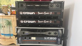 PRUEBA DE 5 AMPLIFICADORES CHACHAREROS #sonideros #sonideros #electrovoice #crown #amplificador #mix