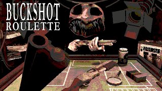 Buckshot Roulette - A VERY Intense Russian Roulette Horror Game Played with a Pump Action Shotgun!