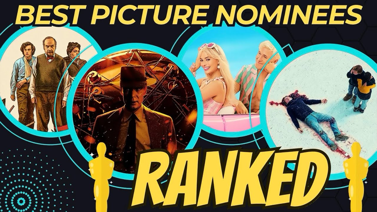 All 10 2024 Best Picture Nominees RANKED - YouTube