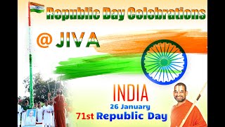 71st REPUBLIC DAY CELEBRATIONS @ JIVA CAMPUS!Sri Chinna Jeeyar Swamiji || JETWORLD