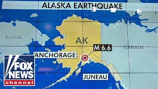 Tsunami warning after earthquake near Anchorage, Alaska