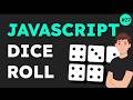 Build this dice roller program with JavaScript ( Tutorial 27 )
