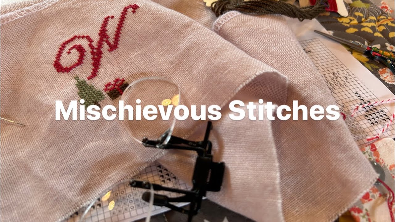 Flosstube Cross Stitch Retreat Fun Youtube