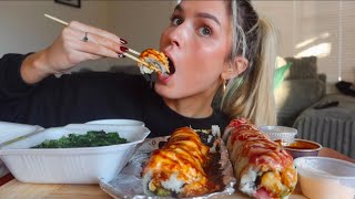 Sushi Mukbang!!!