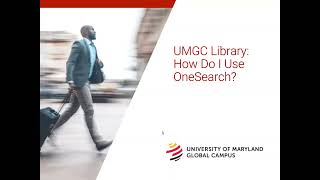Using OneSearch