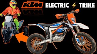 ELECTRIC⚡️TRIKE Build  ?? KTM Free Ride E Bike First Impressions