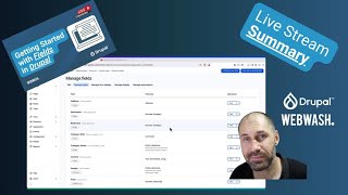 Summary: Getting Started with Fields in Drupal