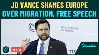 JD Vance LIVE | Trump’s VP Blasts at Europe, Ignores Ukraine and War | Munich Security Conference