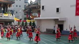 横浜中華街・2011年雙十節・祝賀・民族芸能演・綺麗な女性祝いの舞い