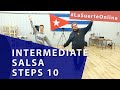 Intermediate Cuban Salsa Steps Course - Class 10 (