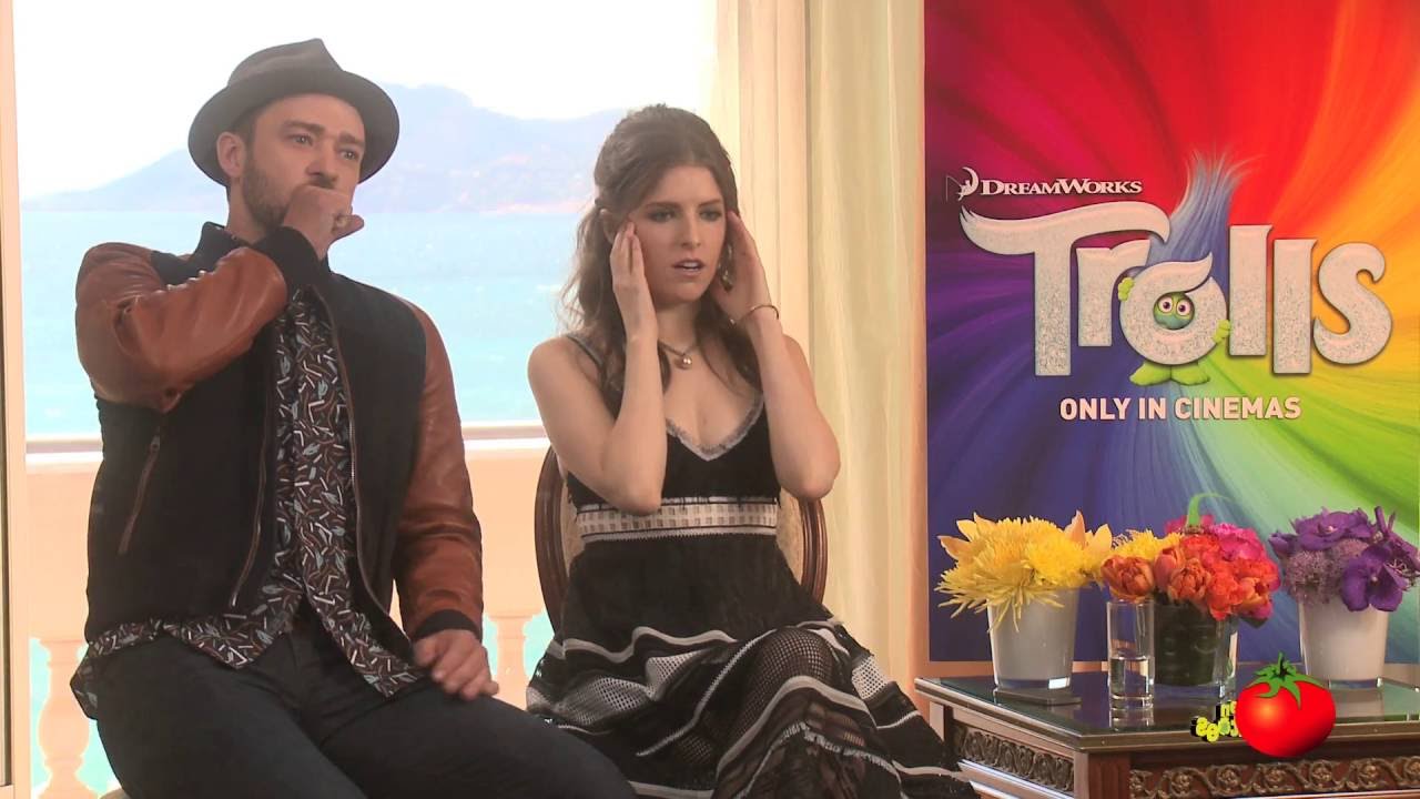 Trolls Interviews: Justin Timberlake And Anna Kendrick - YouTube