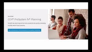 CCH® ProSystem fx® Planning Overview