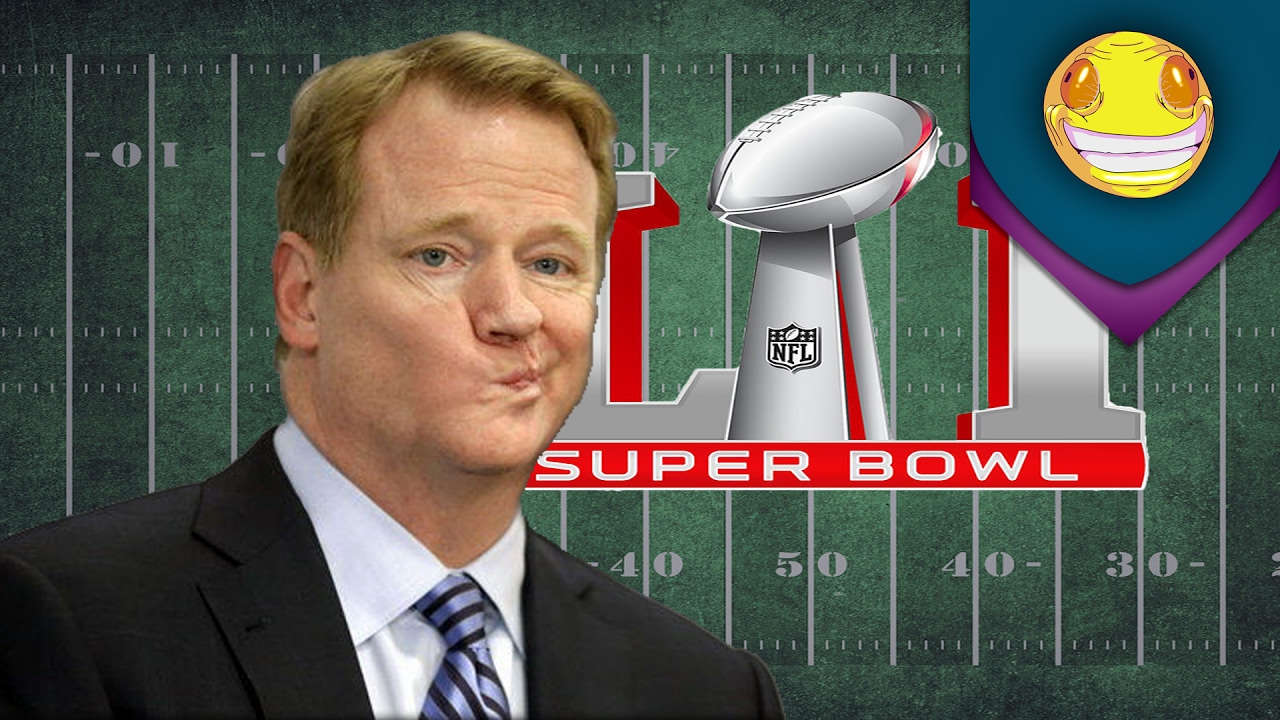 NFL Commissioner Roger Goodell Booed @ Super Bowl 51 - YouTube