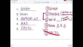Video Notes: CPCTC (Part 2)
