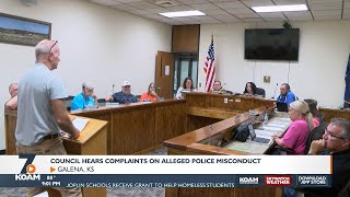 Galena City Council hears complaints on alleged police misconduct