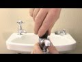 How to reseat a dripping tap using a tap reseating tool.