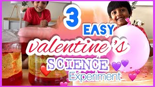 3 EASY VALENTINE'S SCIENCE EXPERIMENTS FOR PRESCHOOL