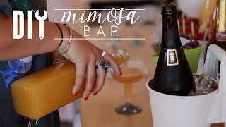 DIY Mimosa Bar