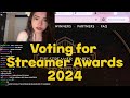 ItsKatchii Voting for Streamer Awards 2024.