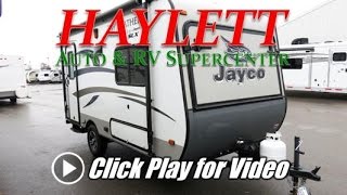 (SOLD) HaylettRV - 2015 Jayco Jay Feather 16XRB Barely Used Ultralite Mini Travel Trailer