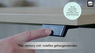 Swan-Products Flex memory unit programmeren