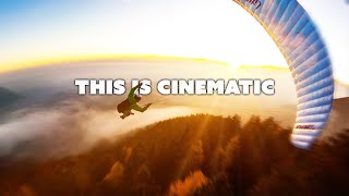 CINEMATIC PARAGLIDING Video 4K - GoPro Aerial