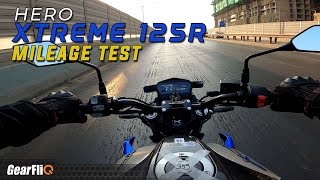 Hero Xtreme 125R - Mileage Test | GearFliQ