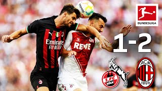 1. FC Köln vs. AC Milan | Highlights | Innovation Match with Body Cams and Mic’d Up Players