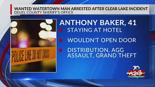 Watertown man arrested after incident at Clear Lake hotel