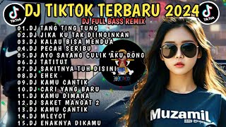 DJ SLOW BASS TERBARU 2024 | DJ VIRAL TIKTOK FULL BASS 🎵 DJ TANG TING TUNG